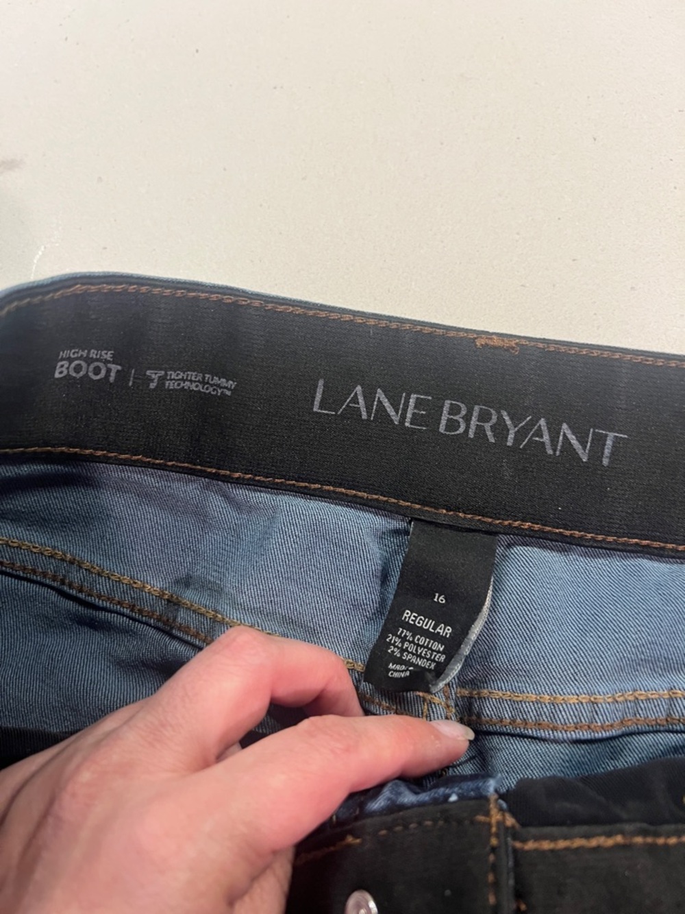 Lane Bryant Light Blue Denim Bootcut Jeans